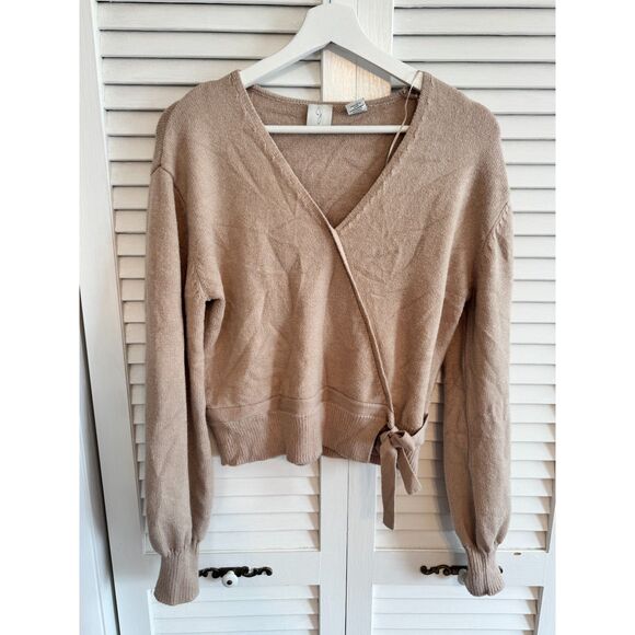 Joie Wrap Crop Cardigan - Picture 1 of 3